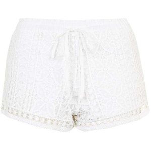 Topshop Crochet Shorts